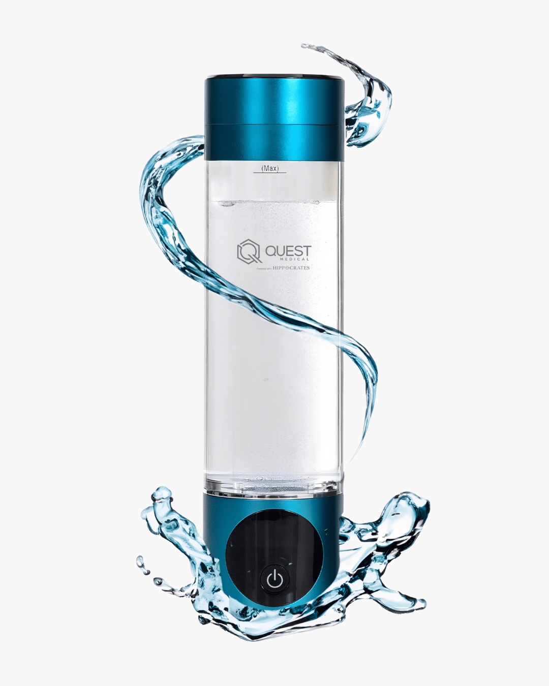 Food-Grade Plastic Hydrogen Water Bottle image 0